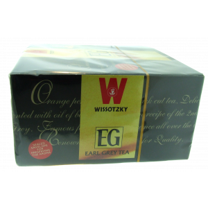 Wissotzky Tea – Earl Grey (50 1.5g Packets) Artistas y Marcas