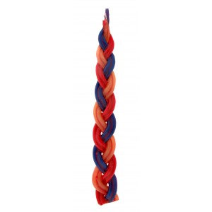 Galilee Style Candles Havdalah Candle with Traditional Braids Jewish Holiday Candles
