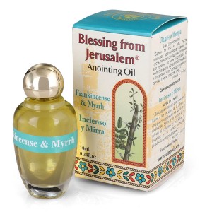 Frankincense and Myrrh Anointing Oil with Biblical Spices (10ml) Artistas y Marcas
