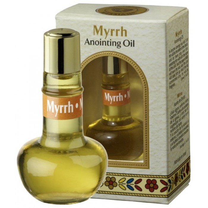 Anointing Oil with Myrrh Essence in Glass Bottle (8ml)